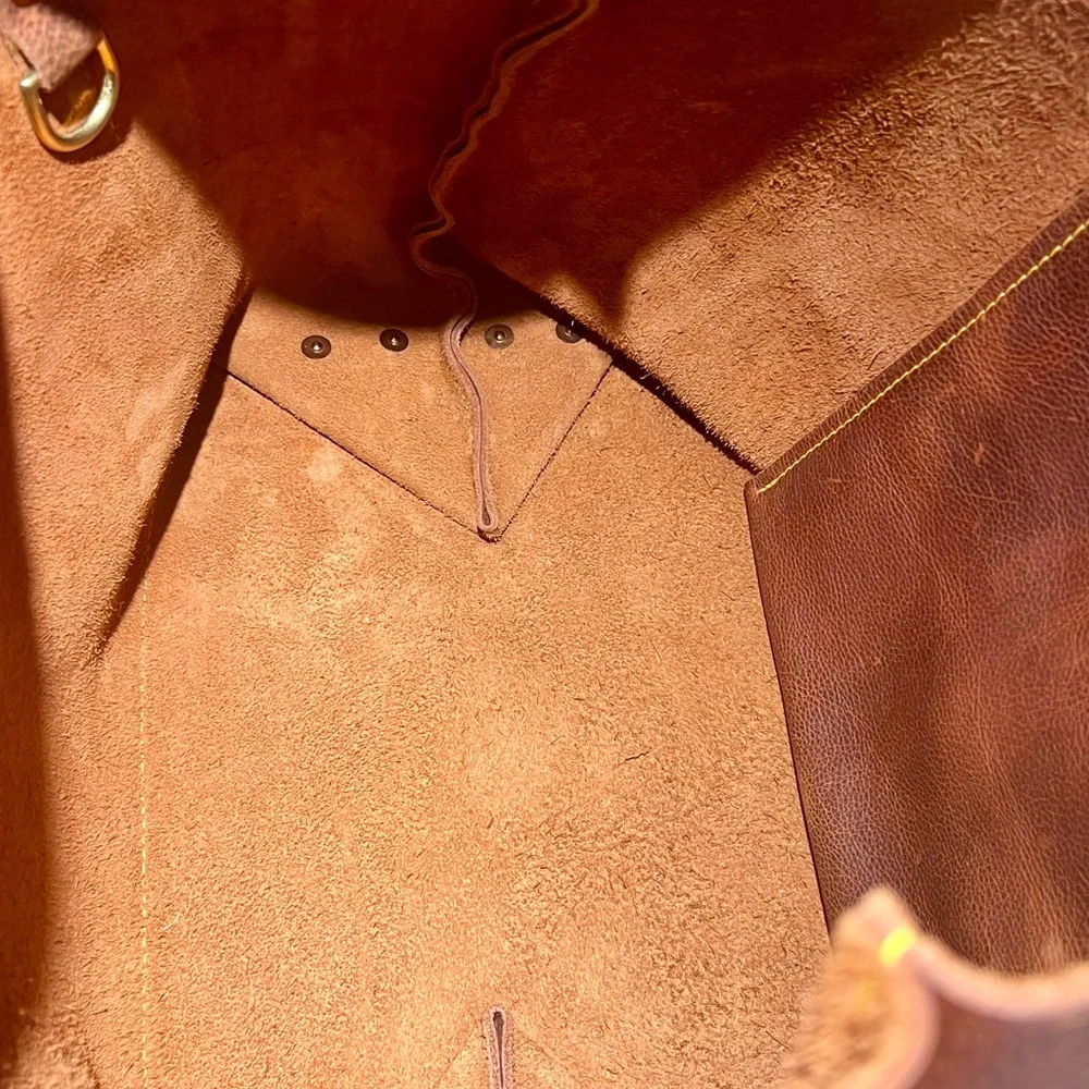 KMM Tan Kodiak Market Tote, EUC - Picture 5 of 5